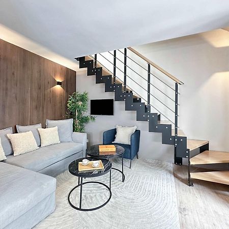 Stylish & Chic Duplex Near Eiffel Tower Appartement Parijs Buitenkant foto